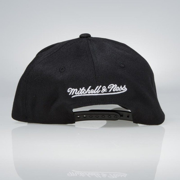 Cap Mitchell & Ness snapback M&N Logo black Team Logo High Crown Flexfit 110