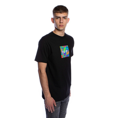 Koszulka HUF Acid House Box Logo S/S czarna