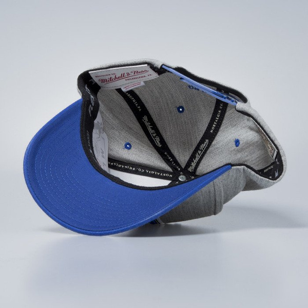 Cap Mitchell & Ness snapback New Jersey Nets grey / royal Team Logo 2-Tone