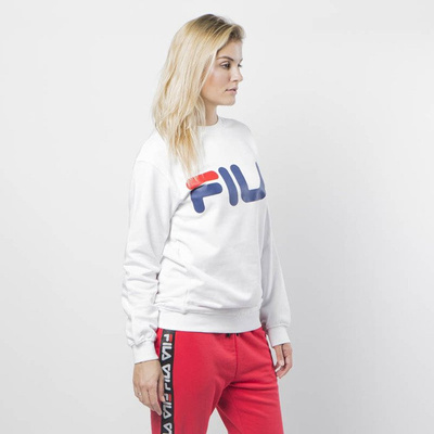 Bluza Damska Fila Classic Logo Sweat bright white