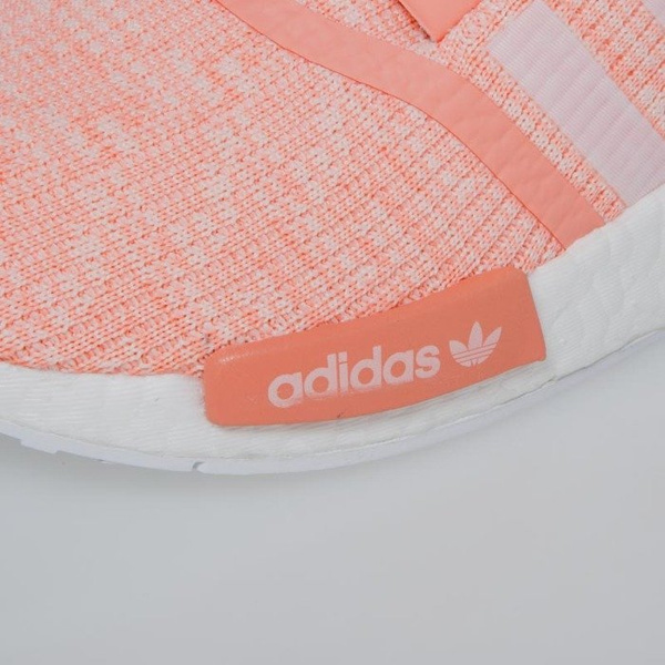 Sneakers buty Adidas Originals NMD_R1 WMNS sun glow / running white BY3034
