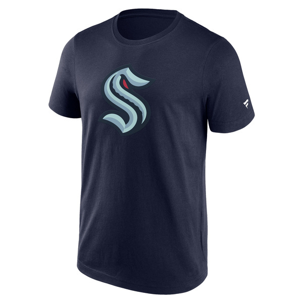 Fanatics NHL Primary Logo Graphic Tee Seattle Kraken maritime blue