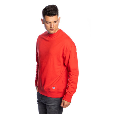 Bluza Russell Athletic Frank 3 Crewneck czerwona