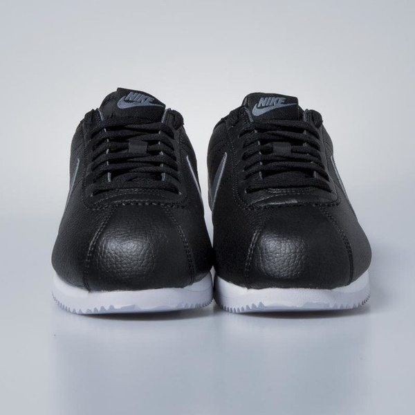 Sneakers buty Nike Classic Cortez Leather black / dark grey - white 749571-011