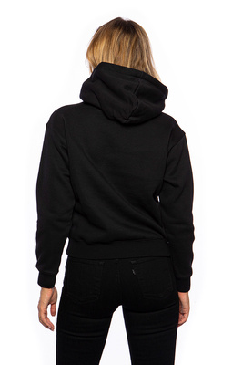 WMNS Sweatshirt Champion Organic Cotton Blend C Logo Hoodie black