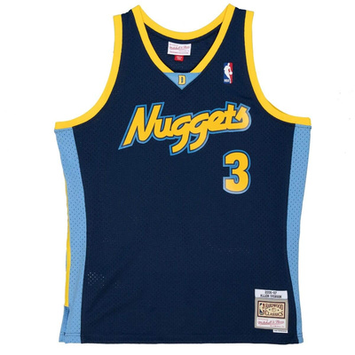 Koszulka Mitchell & Ness Denver Nuggets #13 Allen Iverson Alternate Jersey granatowa
