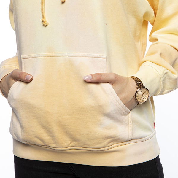 Bluza damska Levi's Graphic Rider Hoodie PFD brzoskwiniowa
