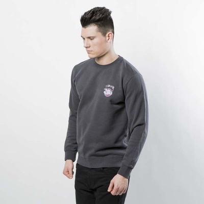 Stussy Sweatshirt Skateman Pig. Dyed Crew black