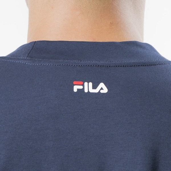 Koszulka Fila Mitch Tee black iris-bright white