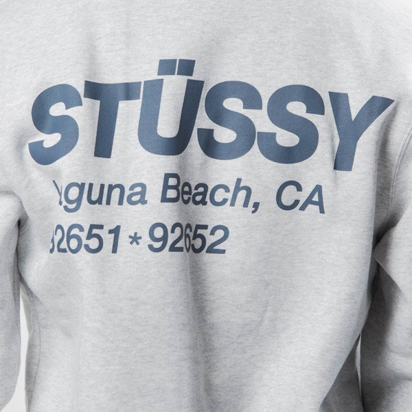 Bluza Stussy Surf & Sport Crew Ash Heather