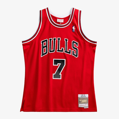 Mitchell & Ness Chicago Bulls #7 Toni Kukoc red / black Swingman Jersey 