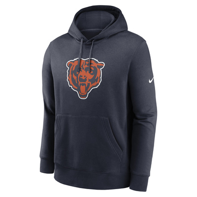 Bluza Nike Men's NFL Chicago Bears Nike Club Fleece Pullover Hoodie marine