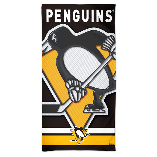 WinCraft NHL Spectra Beach Towel 30x60 Pittsburgh Penguins