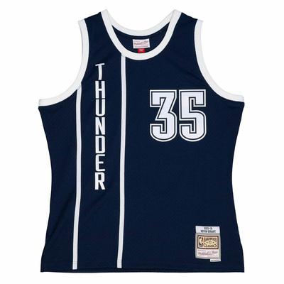 Koszulka Mitchell & Ness Oklahoma City Thunder #35 Kevin Durant Alternate Jersey granatowa