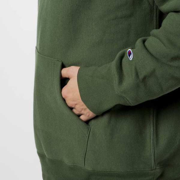 Bluza Champion Hooded Full Zip Sweatshirt green