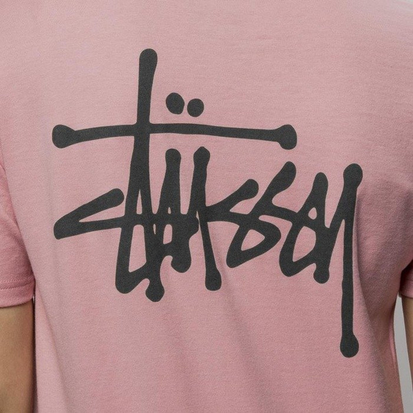 Koszulka damska Stussy Basic Stussy Tee WMNS dusty rose