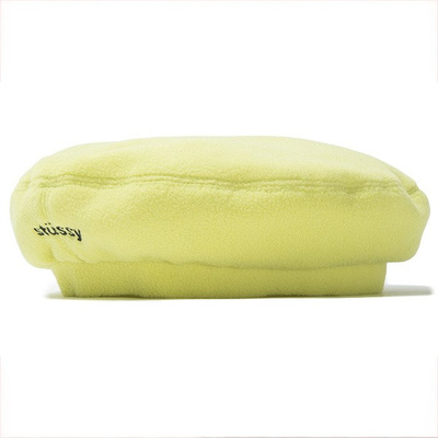 Stussy Bristol Polar Fleece Beret lemon