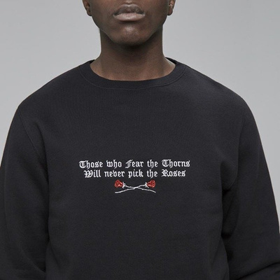 Cayler & Sons White Label Thorns Crewneck black / white