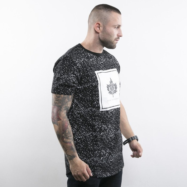 K1X koszulka t-shirt Speckle Leaf Long-T black