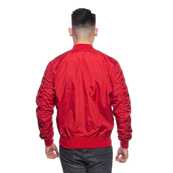 Kurtka Alpha Industries Bomber MA-1 TT Nasa Reversible II speed red