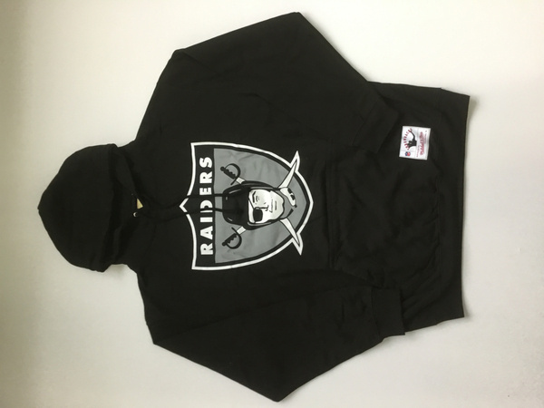 Bluza Mitchell & Ness Oakland Raiders NFL Team Logo Hoody czarna