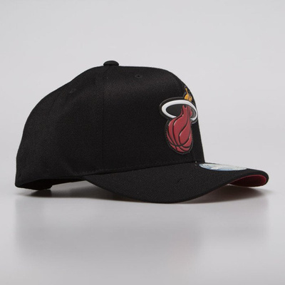 Mitchell & Ness snapback Miami Heat black Chrome Logo Snapback