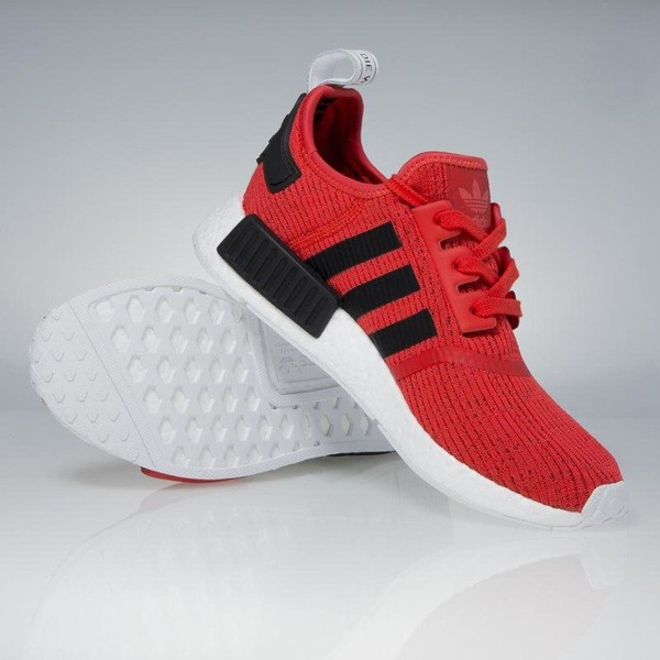 Sneakers buty Adidas Originals NMD_R1 red / core black / footwear white BB2885