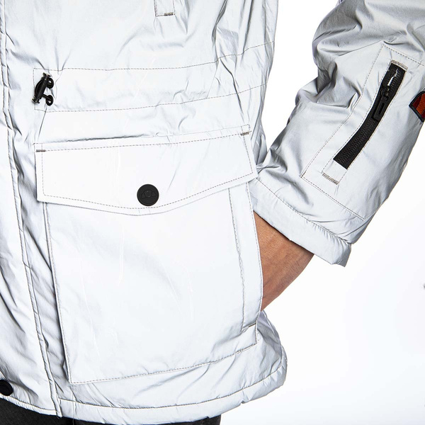 Kurtka zimowa Ellesse Mazzo Parka Jacket refleksyjna