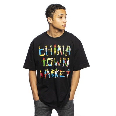 T-shirt Chinatown Market City Aerobics Tee black