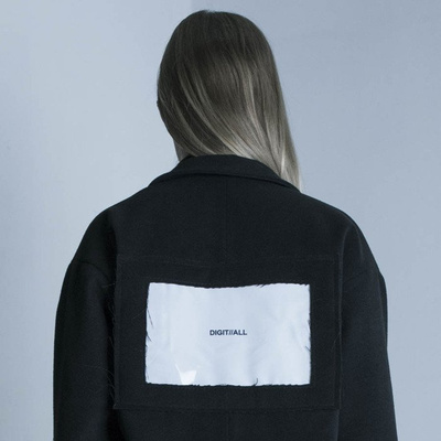 Majors płaszcz WMNS Digit//all black