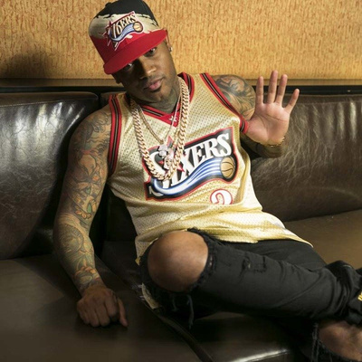 Mitchell & Ness Philadelphia 76ers #3 Allen Iverson gold Swingman Jersey QUICKSTRIKE LIMITED EDITION 