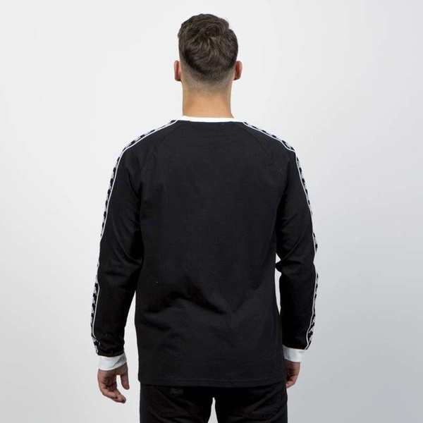 Kappa koszulka longsleeve Banda Auyen black-white