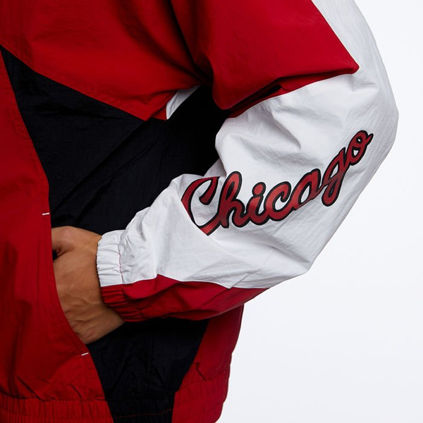 Kurtka Mitchell & Ness Chicago Bulls Midseason Windbreaker 2.0 red