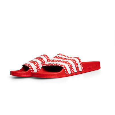 Slides Adidas Originals Adilette white/red/white (FX5921)