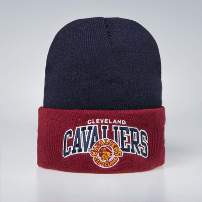 Czapka zimowa Mitchell & Ness Cleveland Cavaliers black HWC Team Logo Knit