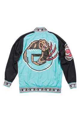Kurtka Mitchell & Ness Vancouver Grizzlies Authentic Warm Up Jacket miętowa