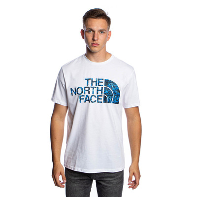 T-shirt The North Face Standard SS Tee white/clear lake blue