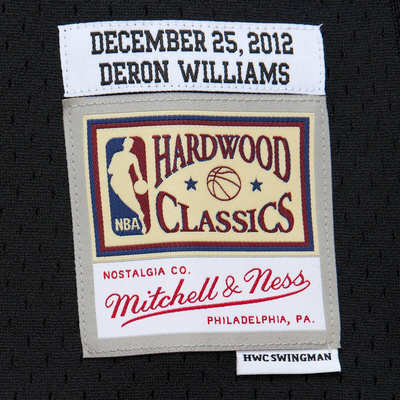Mitchell & Ness Brooklyn Nets #8 Deron Williams Day Swingman Jersey black