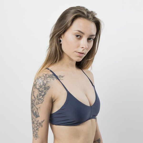 Kostium kąpielowy Champion Logo Zigzag Swimming Suit navy S8RAT3CE39