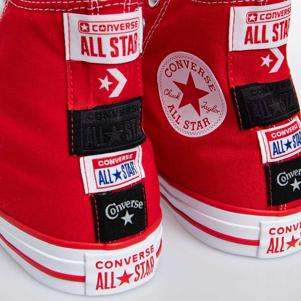 Sneakers buty damskie Converse Chuck Taylor All Star czerwone (167173C)