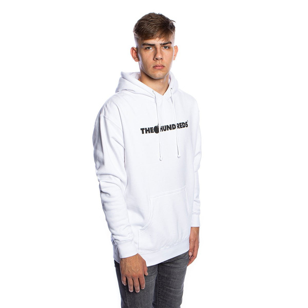 Bluza The Hundreds Bar Logo Pullover Hoodie biała