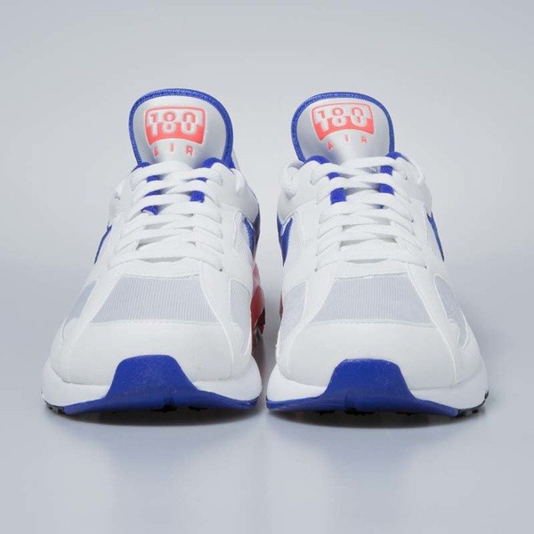 Buty Nike Air Max 180 white / ultramarine - solar red 615287-100