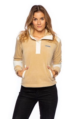 Sweatshirt WMNS Columbia Benton Springs Crop Pullover beige