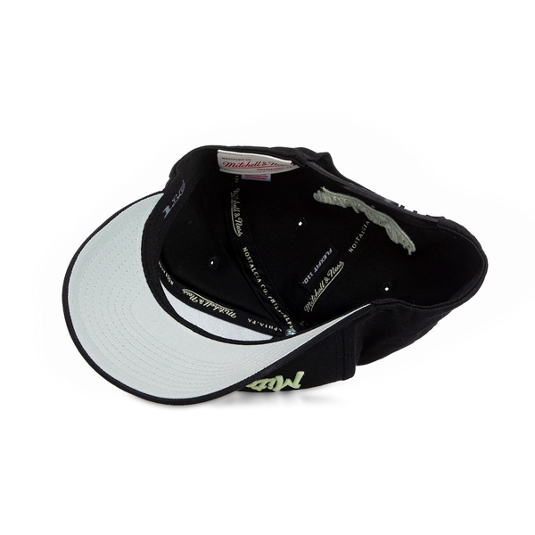 Czapka Mitchell & Ness snapback Own Brand czarna Black/Mint