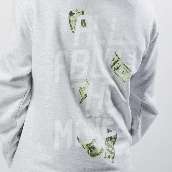 Bluza damska Unleashed All About The Money Hoodie grey