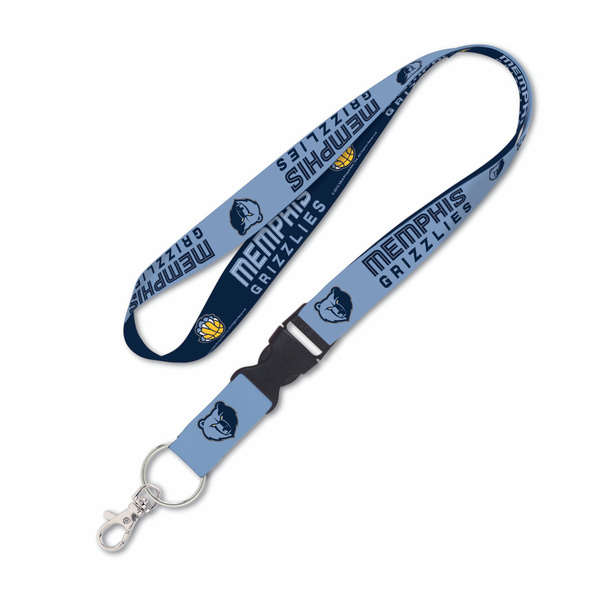 Smycz WinCraft NBA Lanyard w/detachable buckle 1" Memphis Grizzlies
