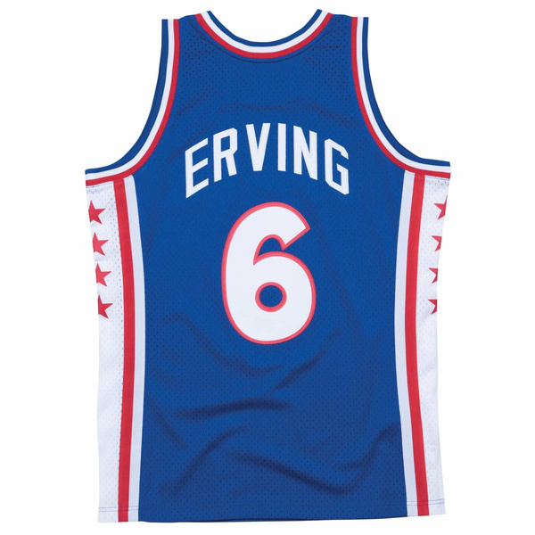 Mitchell & Ness Philadelphia 76ers #6 Julius Erving Swingman Road Jersey royal