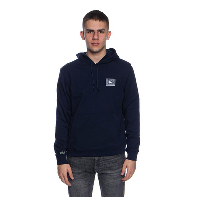 Bluza Lacoste Men's Cotton Fleece Hooded Sweatshirt granatowa