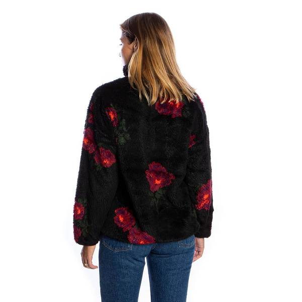 Kurtka damska OBEY Mesa Sherpa Jacket czarna