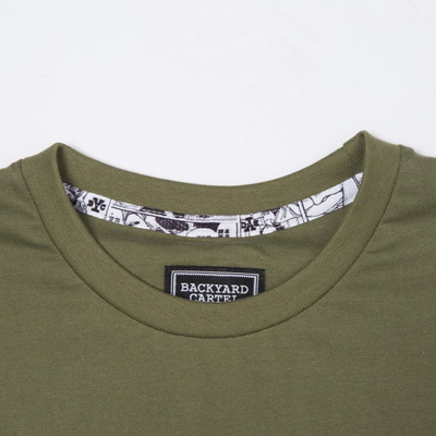 Koszulka Backyard Cartel T-Shirt Disaster khaki FW2017
